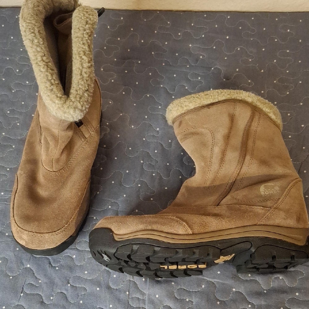 Sorel Tan Winter & Rain Boots